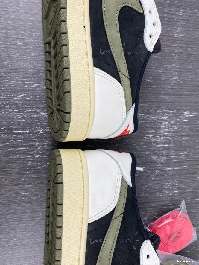 MaikeSneakers Olive 1 Low x Scott Air WMNS Travis OG Jordan DZ4137-106 0809